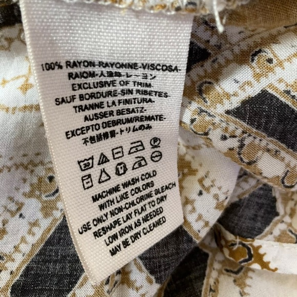 FREE PEOPLE Down by the Bay 60’s Tunic Ivory Combo M - Picture 11 of 13